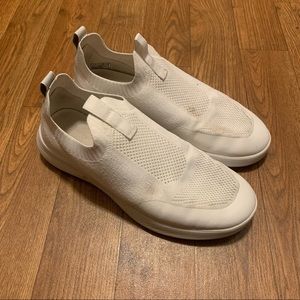 Kookaburra White Slip on Shoes